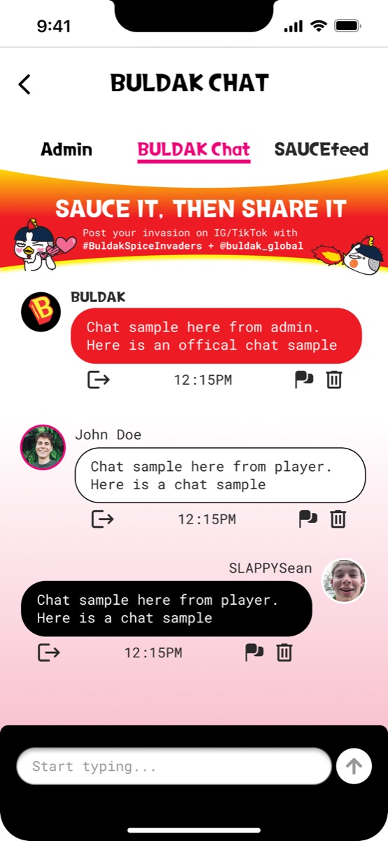 Buldak chat